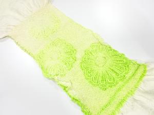 正絹　絞り　帯揚げ